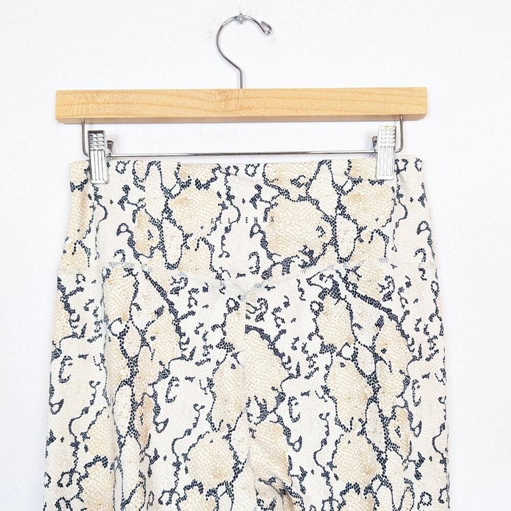 All Fenix White Python Snake Print 7/8 Leggings S… - image 5